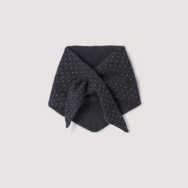 Bandana in lana e cashmere