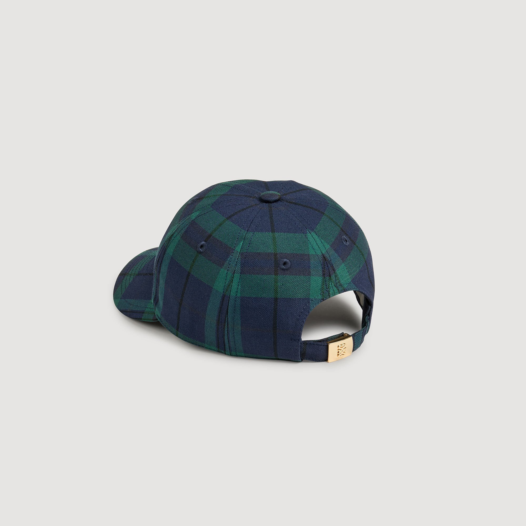 Cappellino a quadri