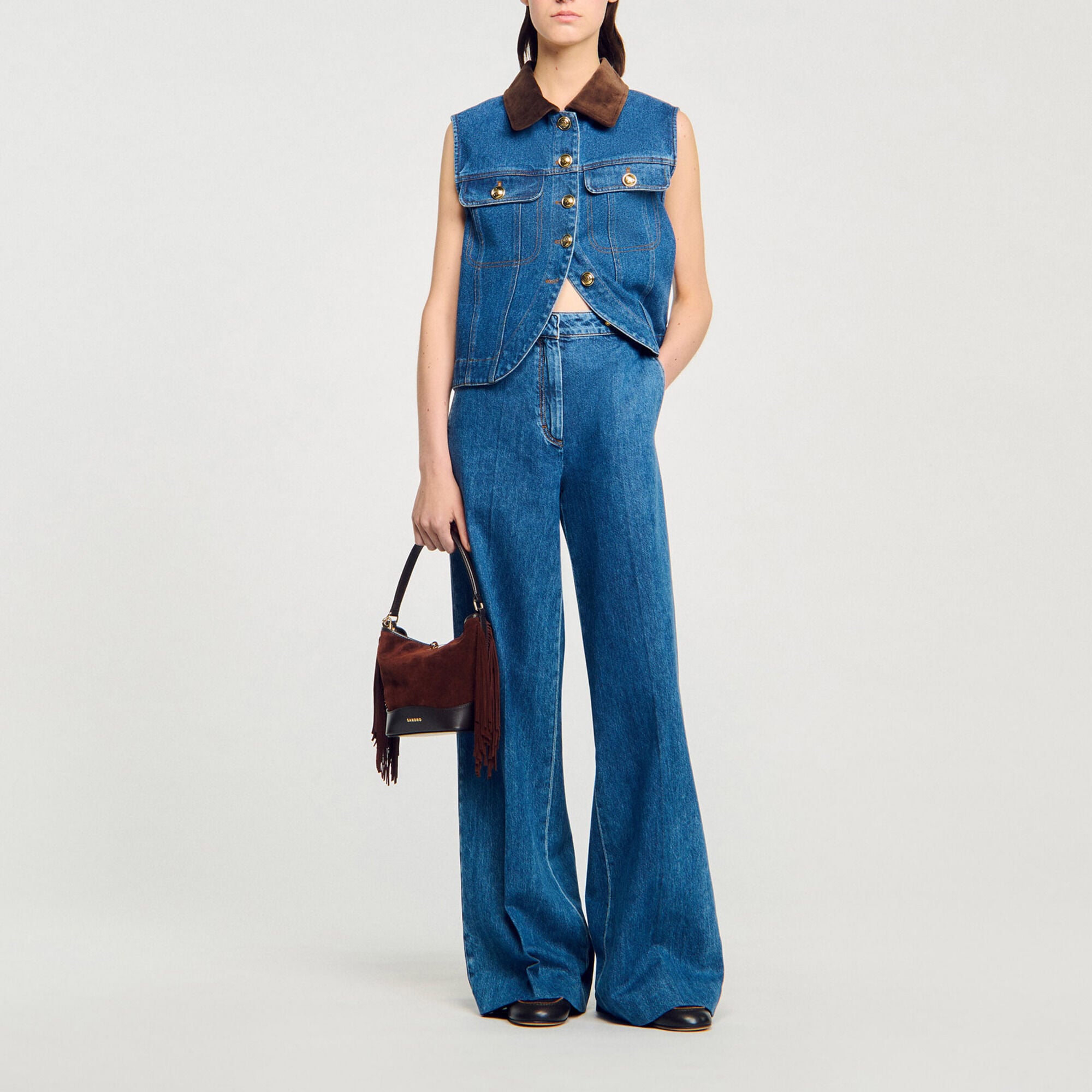 Jeans larghi - Donna | Sandro