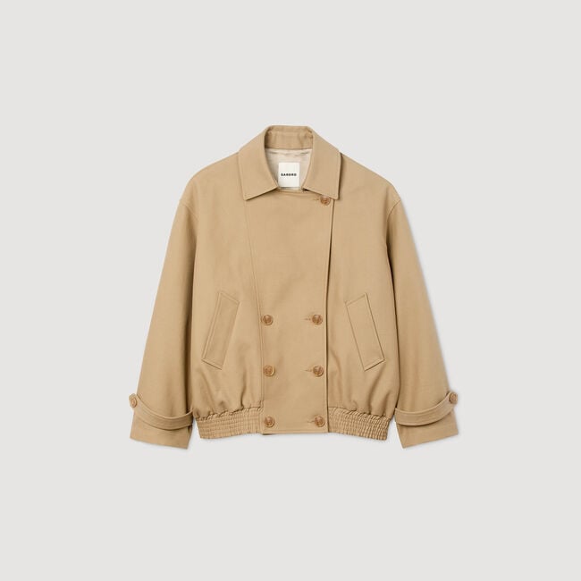 Trench corto oversize