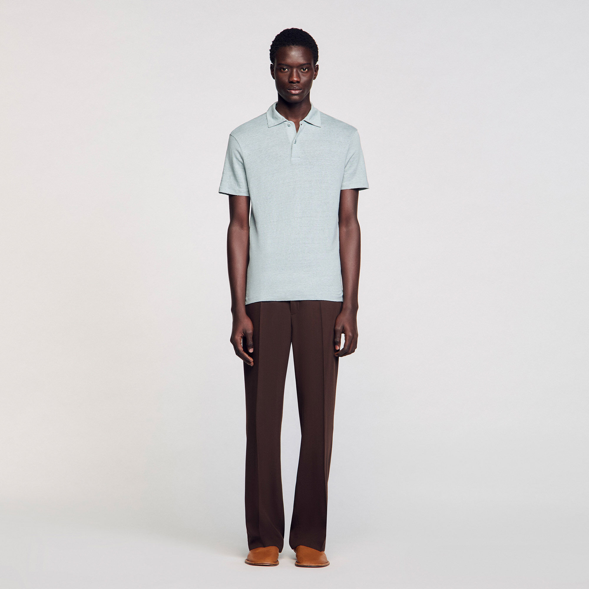 Polo in lino
