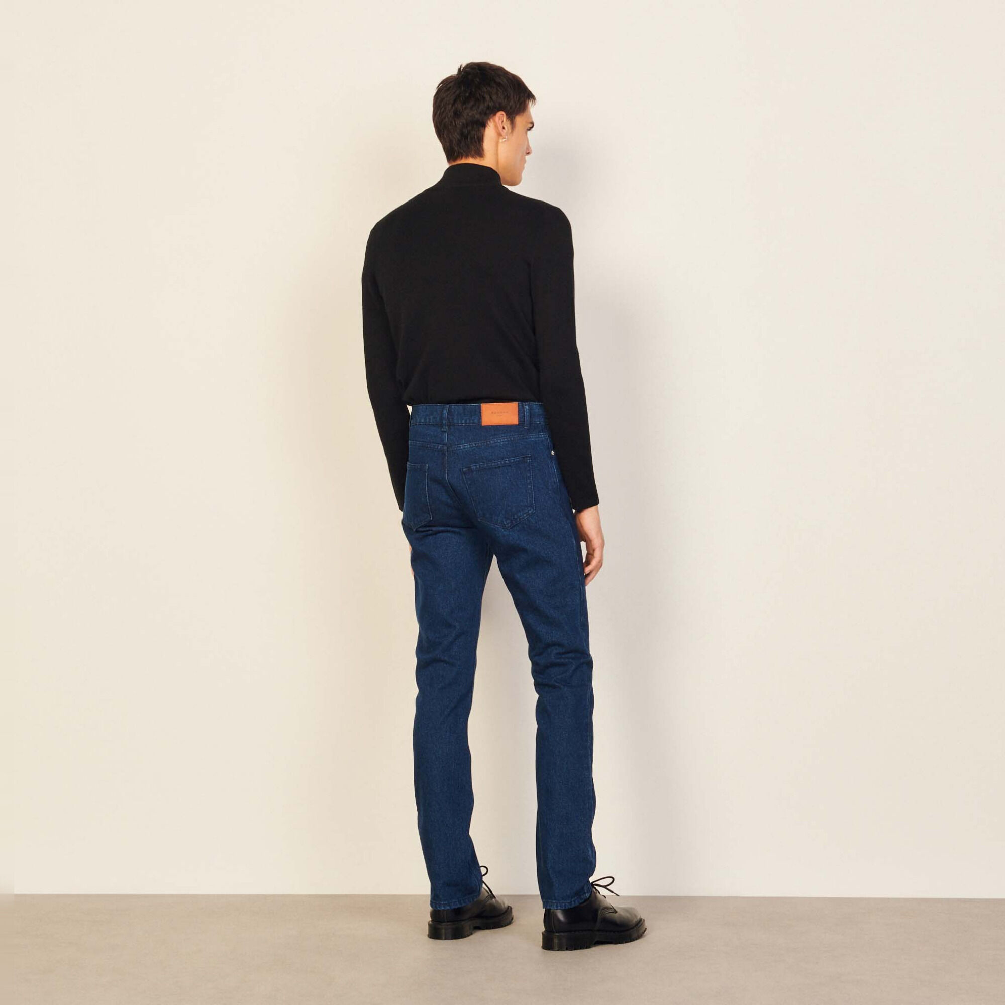 Jeans grezzi in cotone