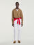 Maglione mezza zip lana e cashmere