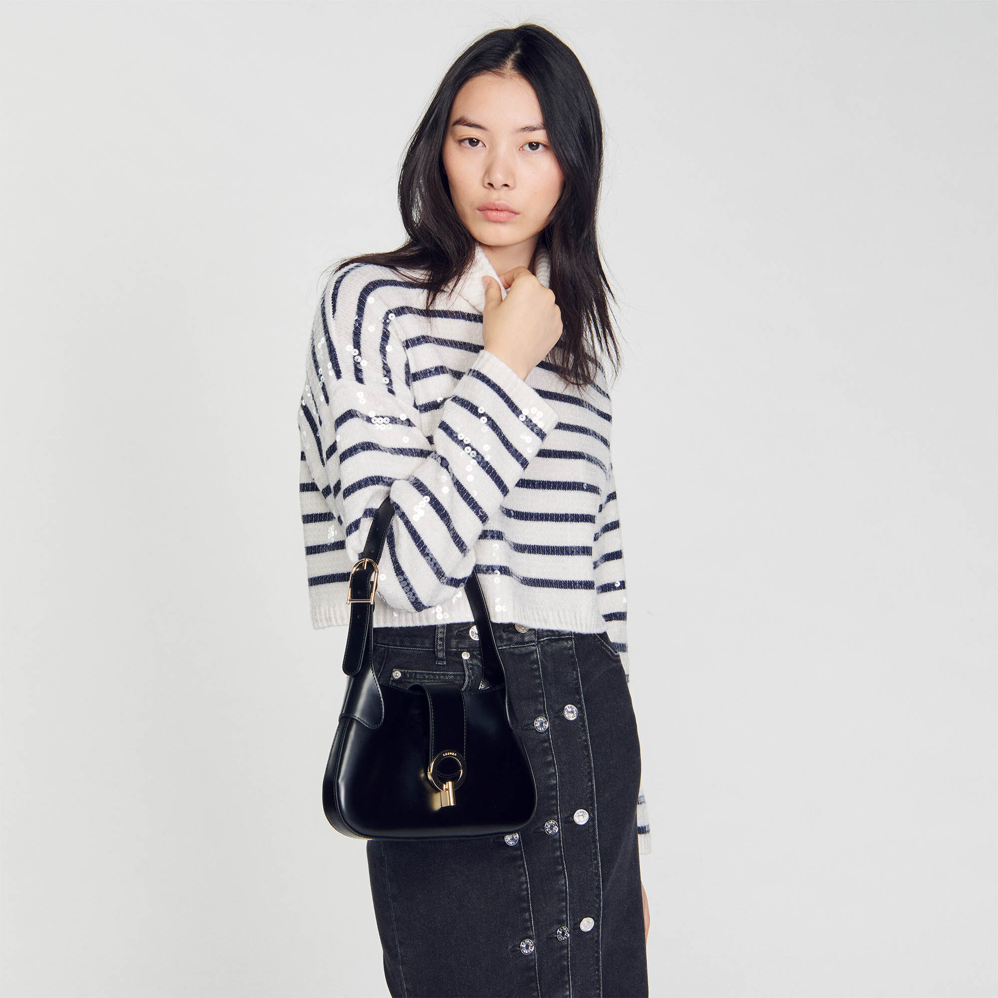 Borsa Janet in pelle certificata