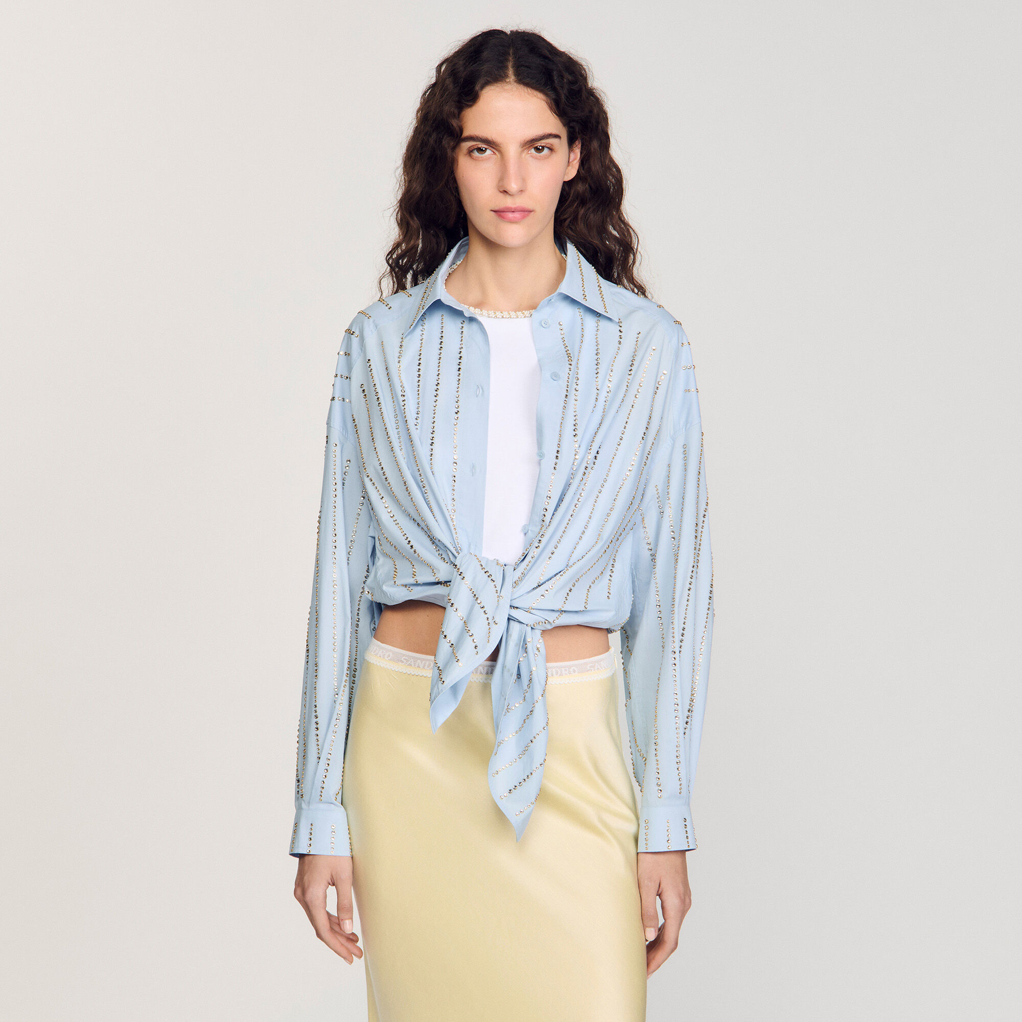 Camicia glitterata