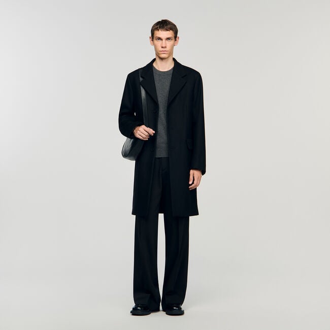 Cappotto in lana e cashmere