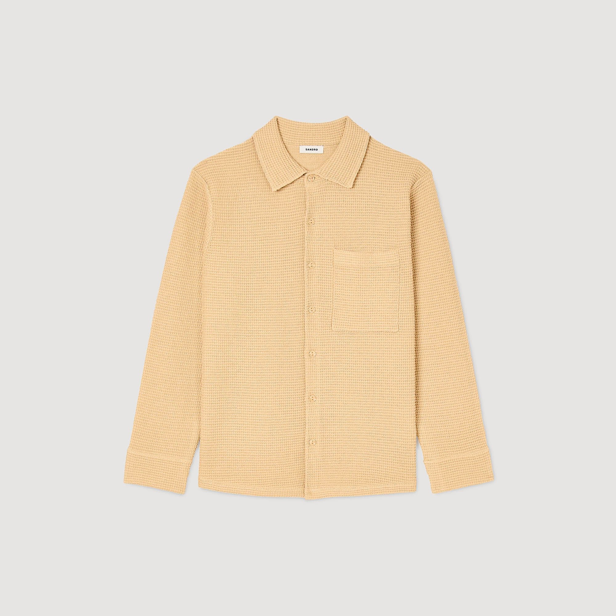 Camicia oversize in maglia
