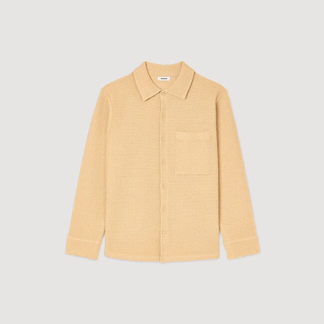 Camicia oversize in maglia
