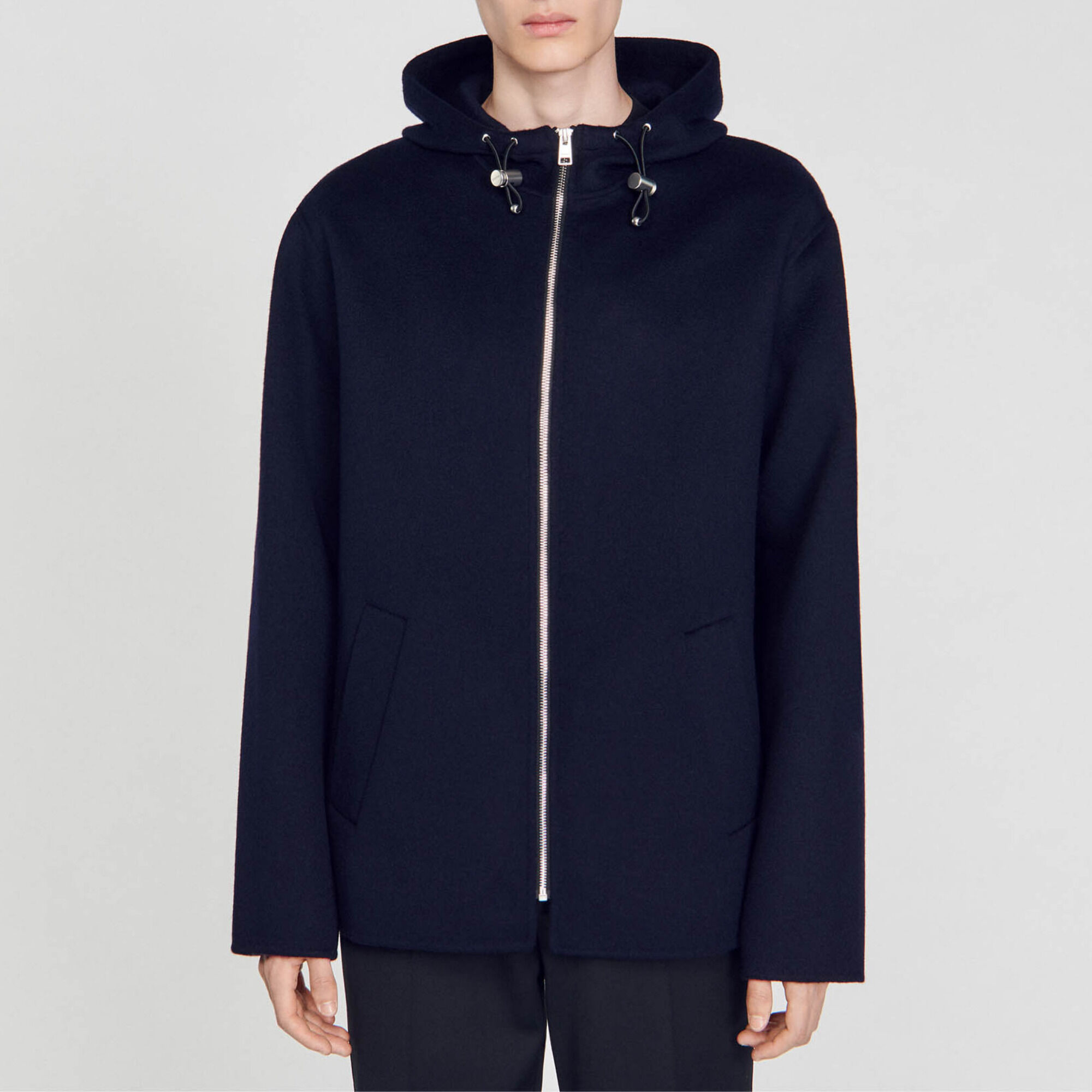 Giacca a vento con cappuccio