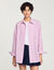 Camicia a righe glitterata