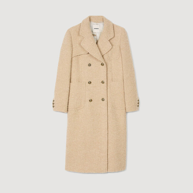 Cappotto lungo doppiopetto