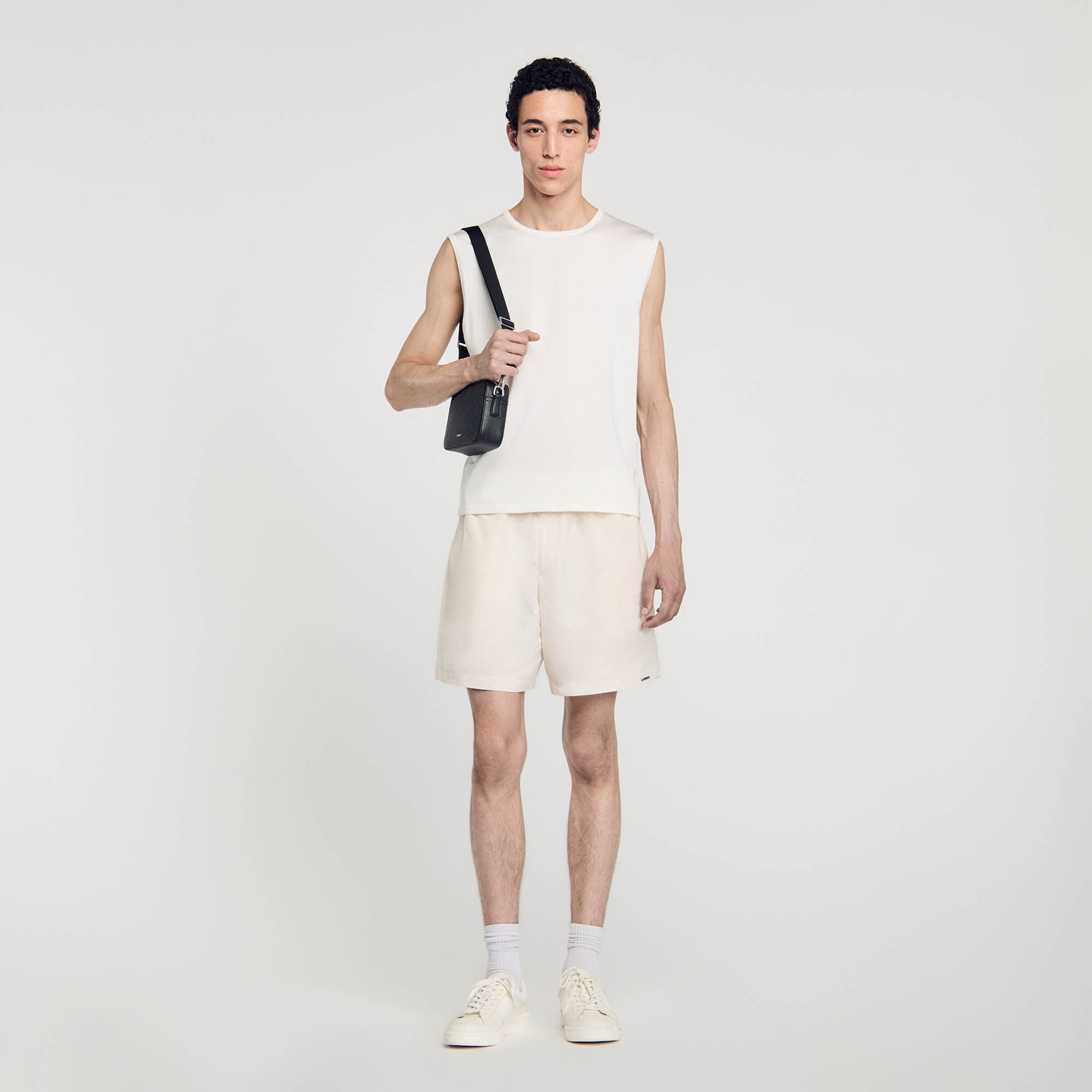 Canottiera in maglia fine