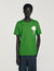 T-shirt con inserto a fiore