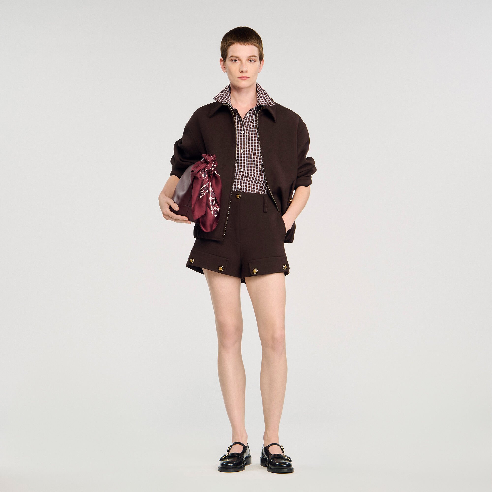Shorts carpenter con bottoni