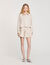 Camicia glitterata a righe
