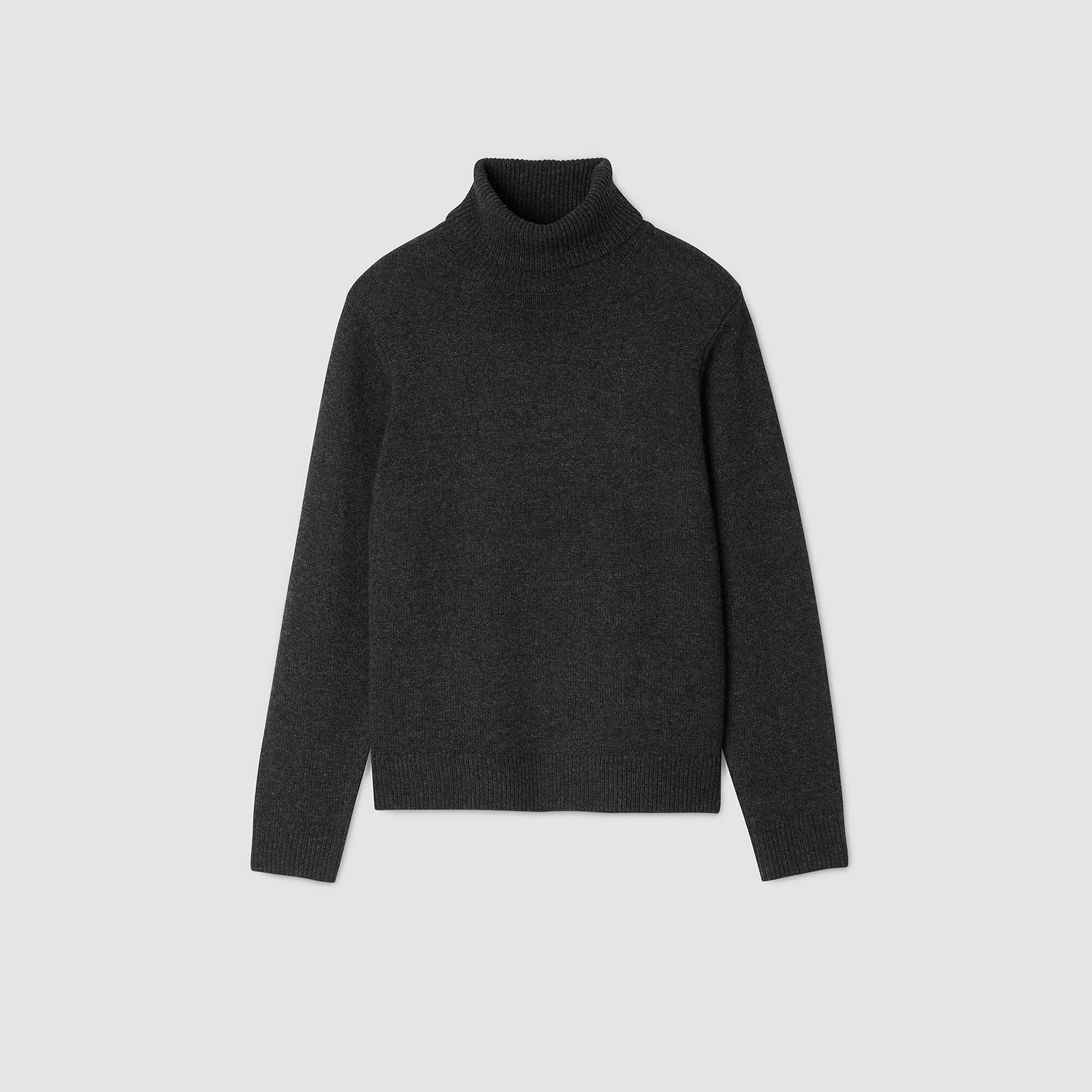 Maglione dolcevita in lana e cashmere