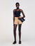 Body in maglia con dettaglio bijou