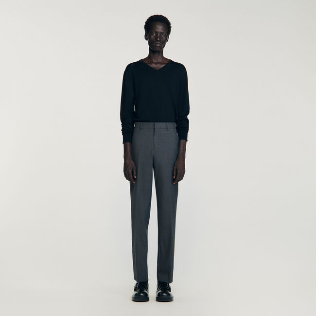Pantaloni da abito in lana