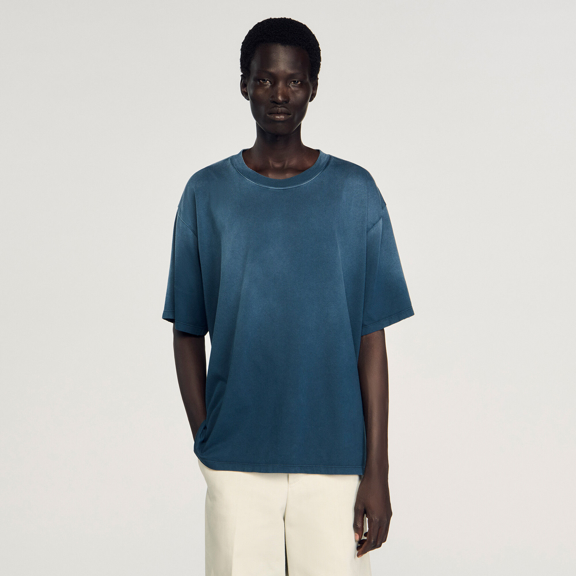 T-shirt oversize in cotone