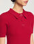 Polo in maglia a coste