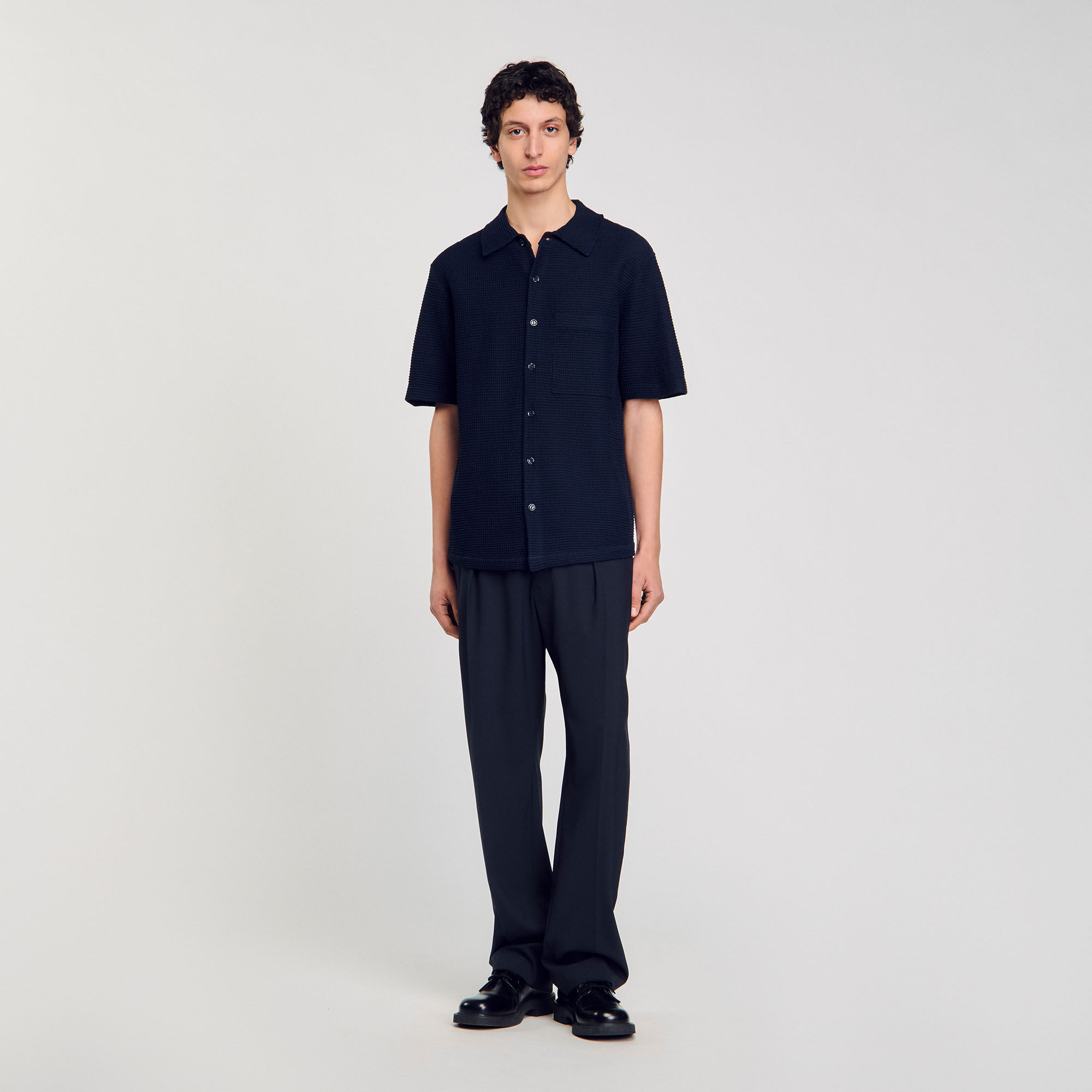 Camicia a nido d'ape