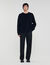 Maglione a coste in maglia