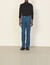 Pantaloni in jeans leggermente svasati