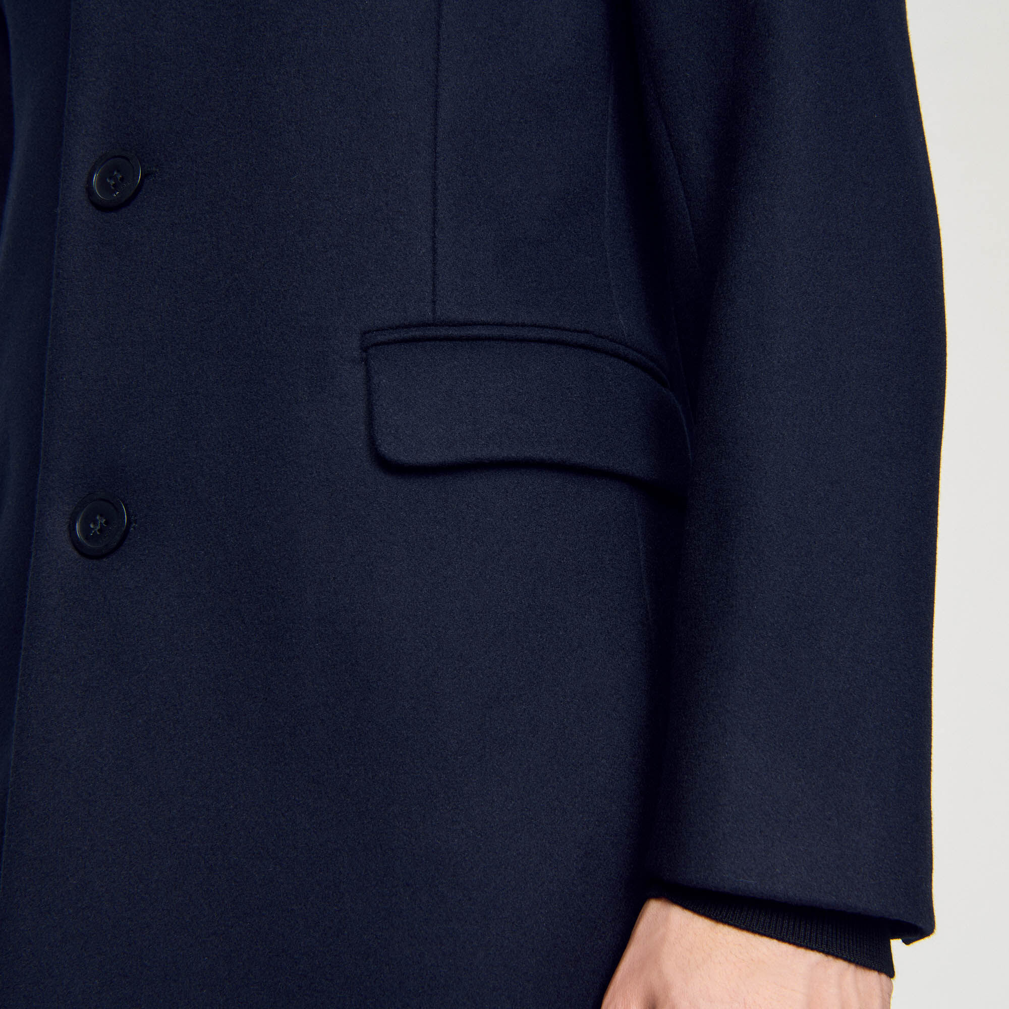 Cappotto in lana e cashmere