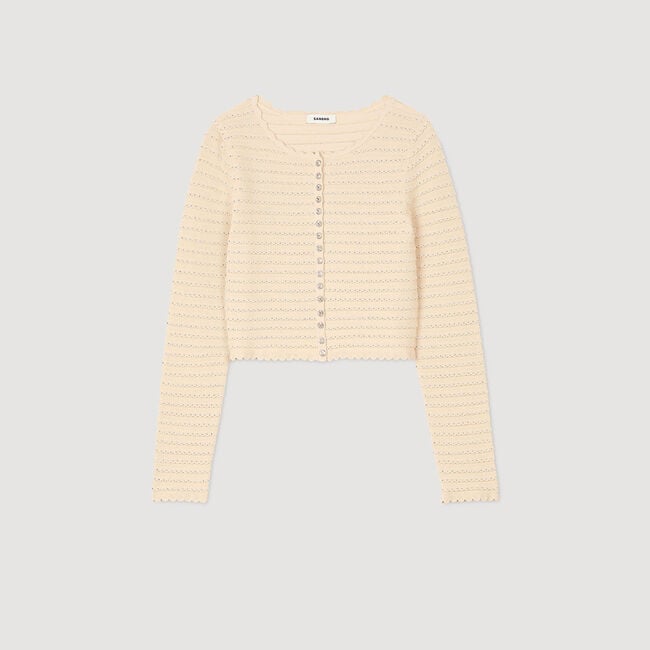 Cardigan glitterato