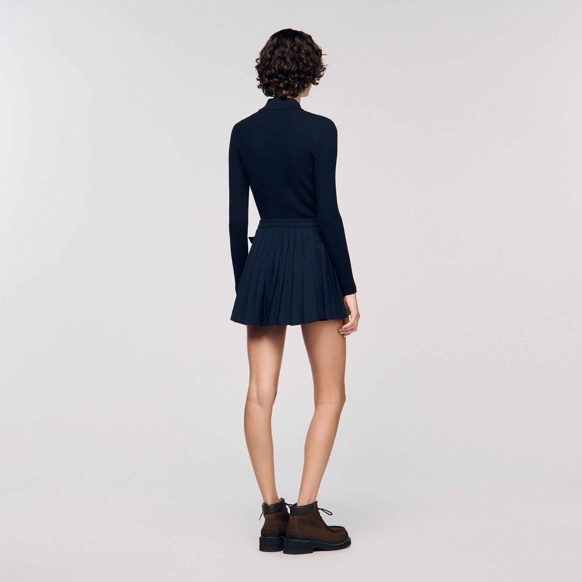 Skorts plissettati