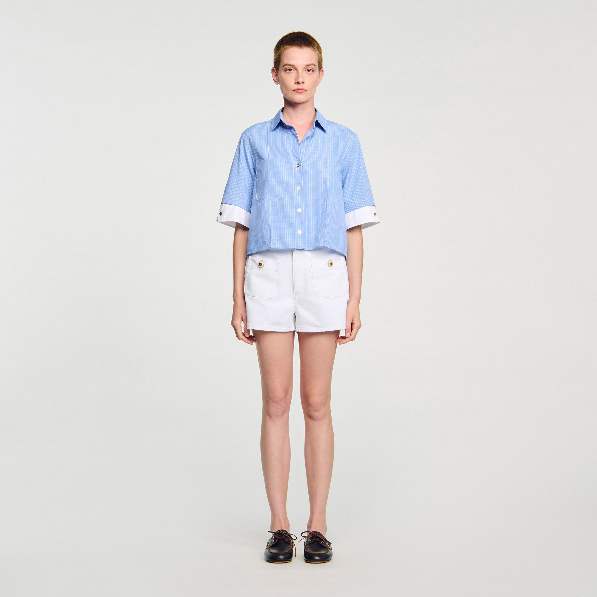 Shorts in denim