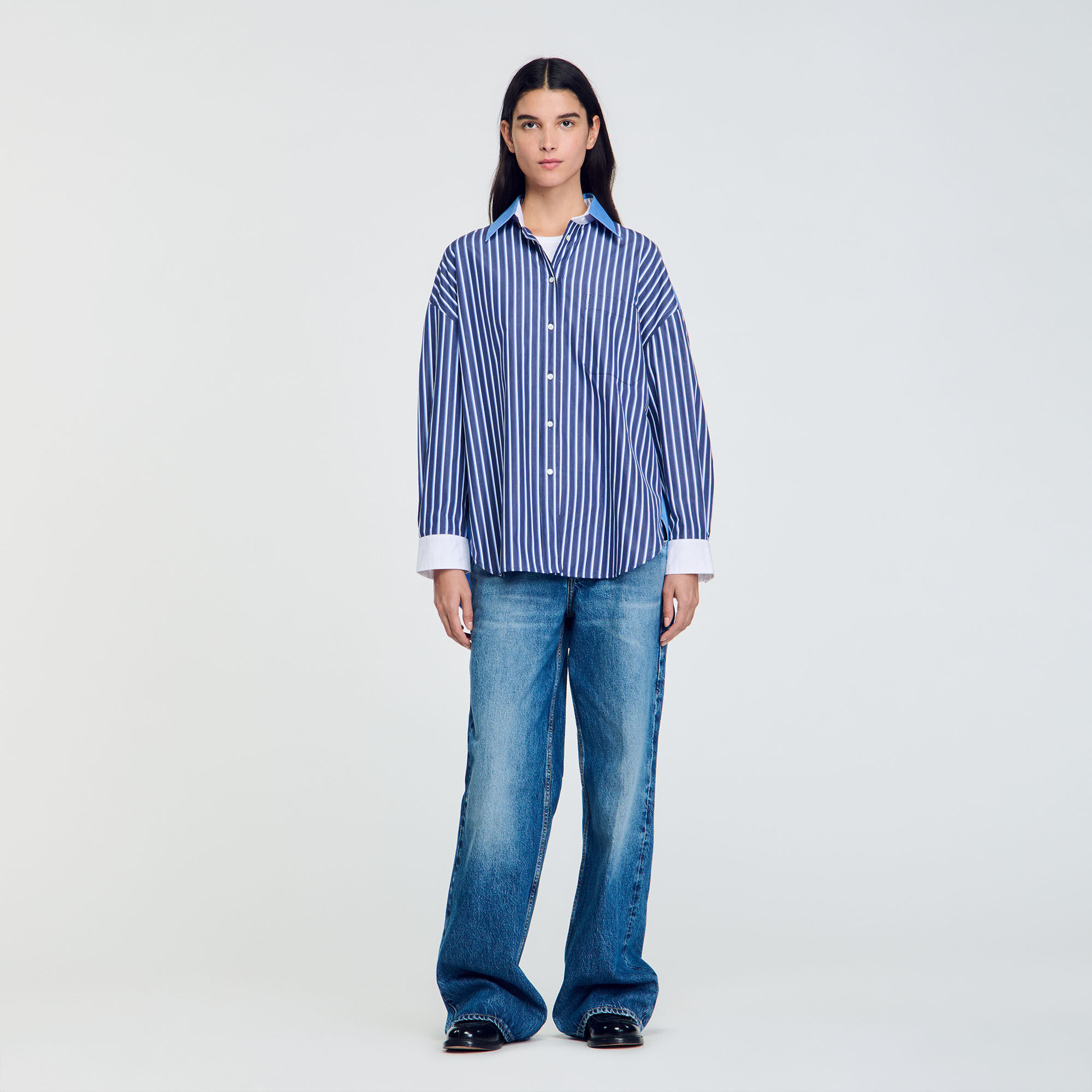 Camicia a righe