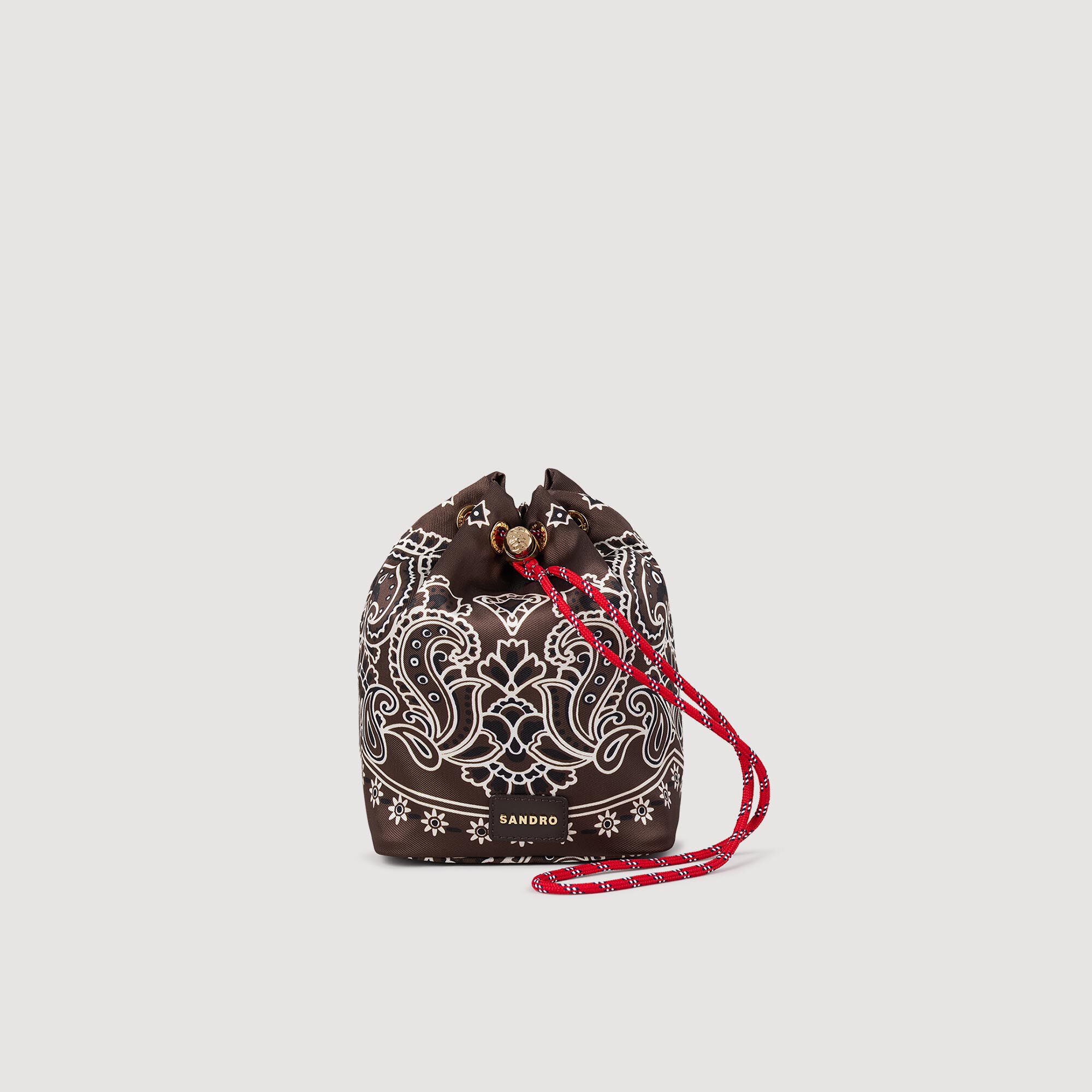 Borsa a secchiello a bandana