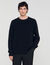 Maglione a coste in maglia