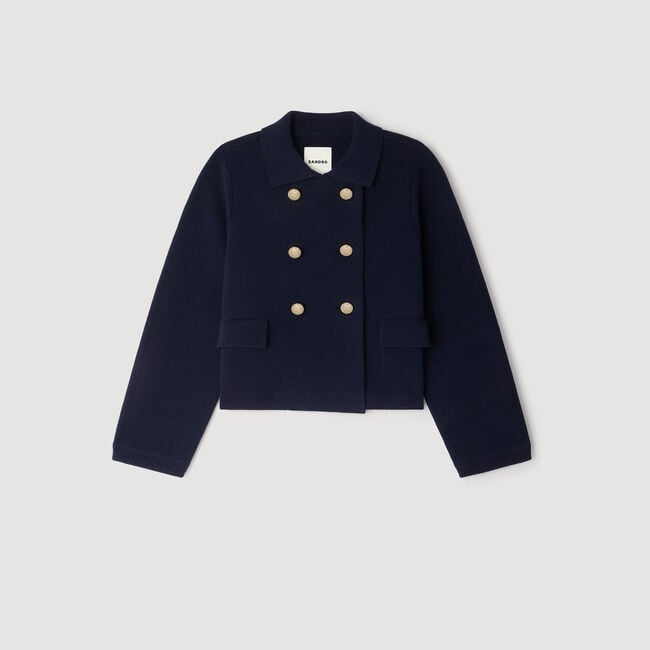 Cardigan a doppio petto