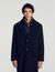 Cappotto lungo in lana e cashmere