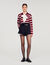 Short sartoriale con volant
