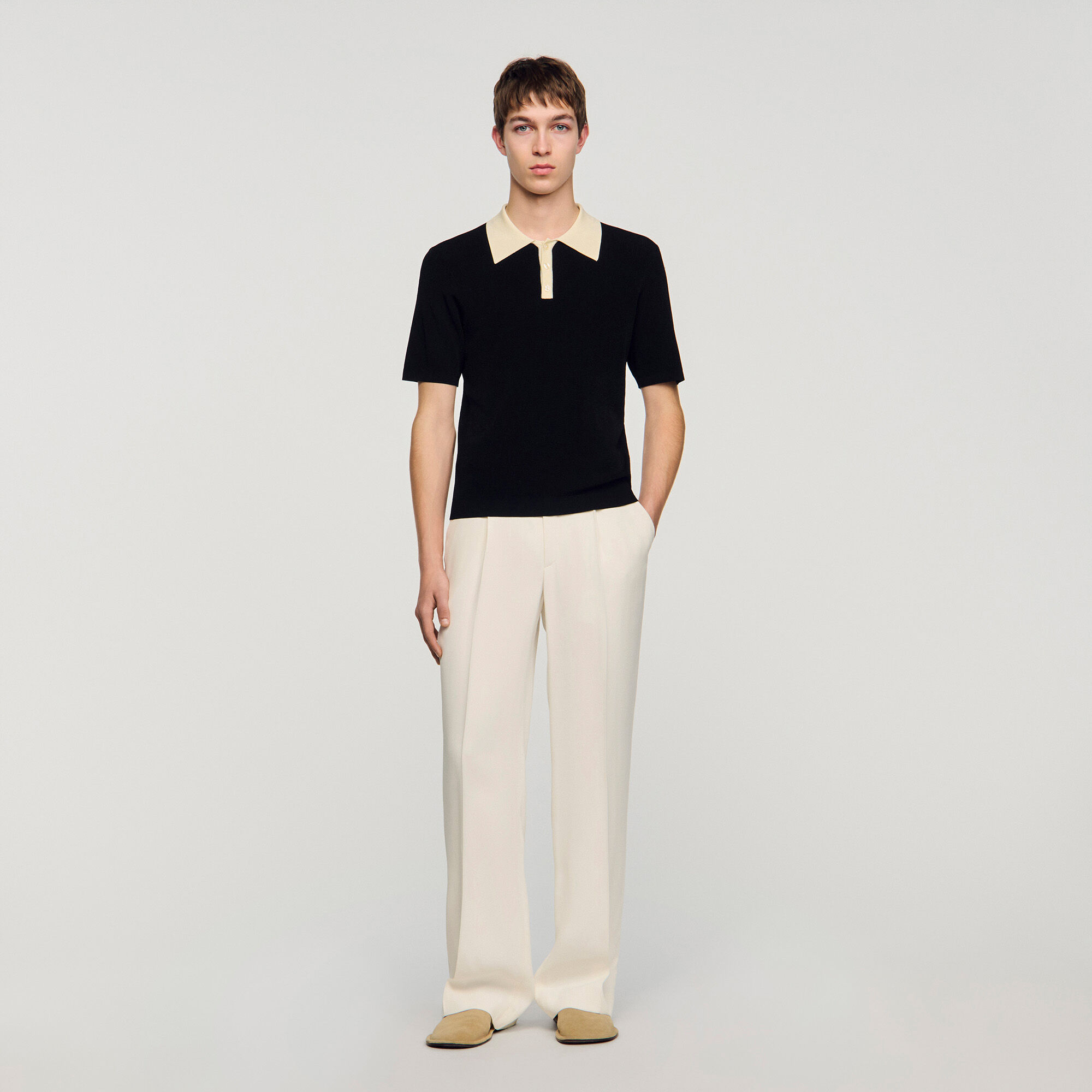 Polo bicolor