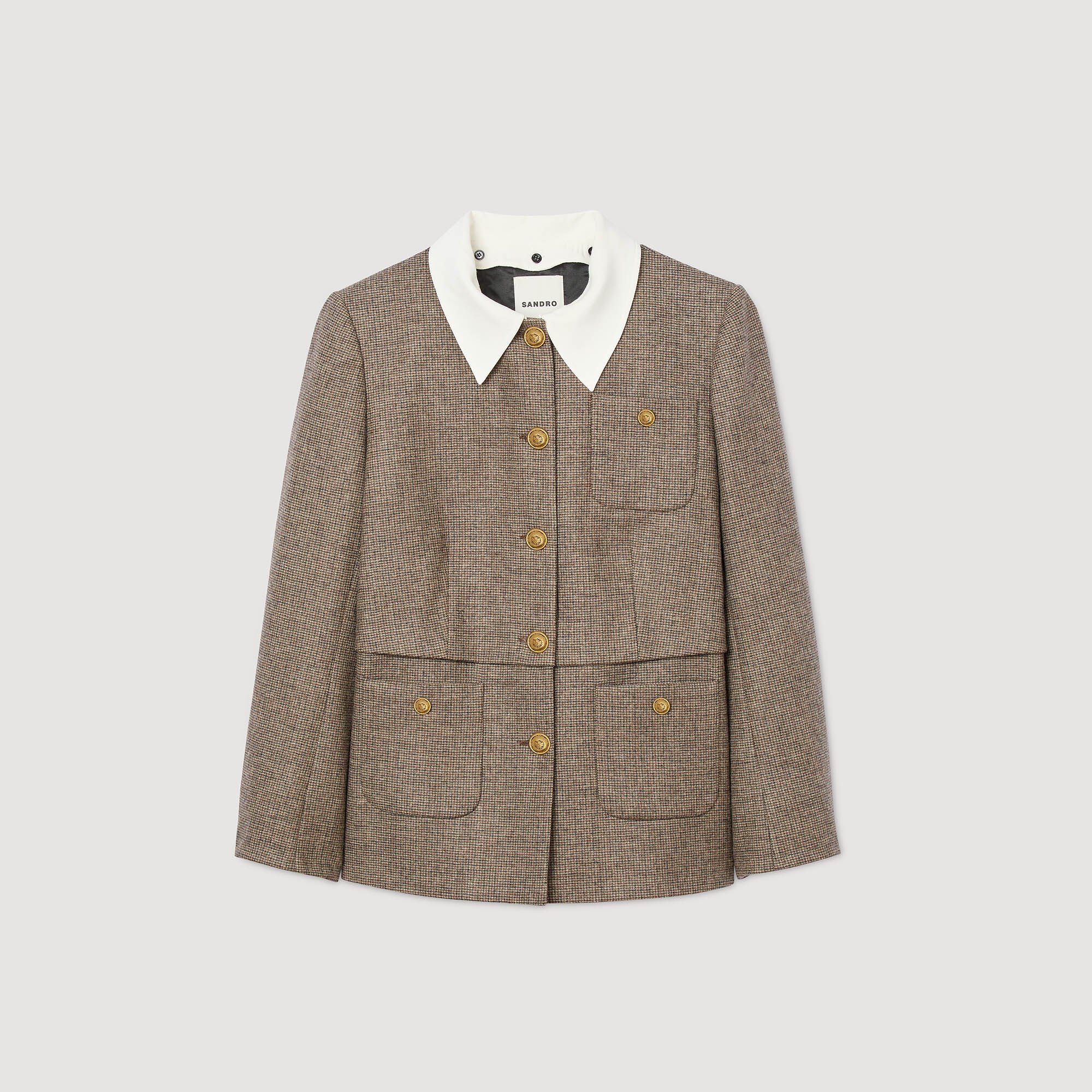 Giacca da tailleur pied-de-coq