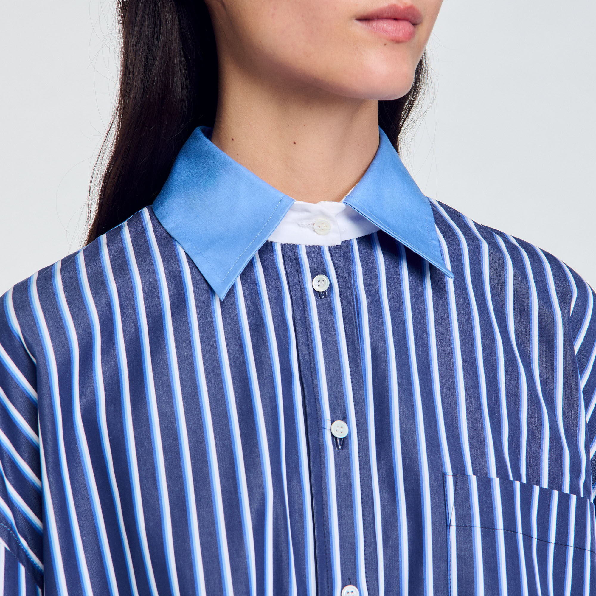 Camicia a righe