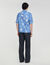 Camicia con stampa a fiori