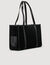 Shopping bag in morbido scamosciato