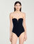 Body a bustino in maglia