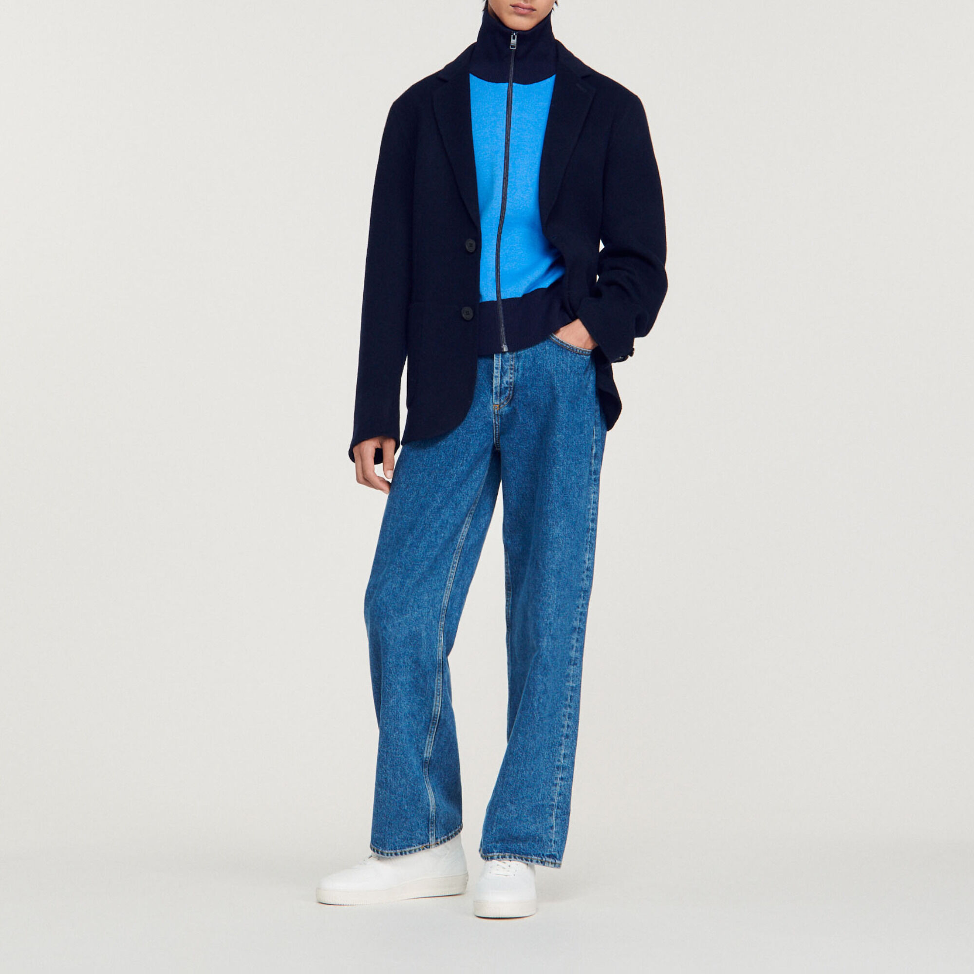 Blazer in lana