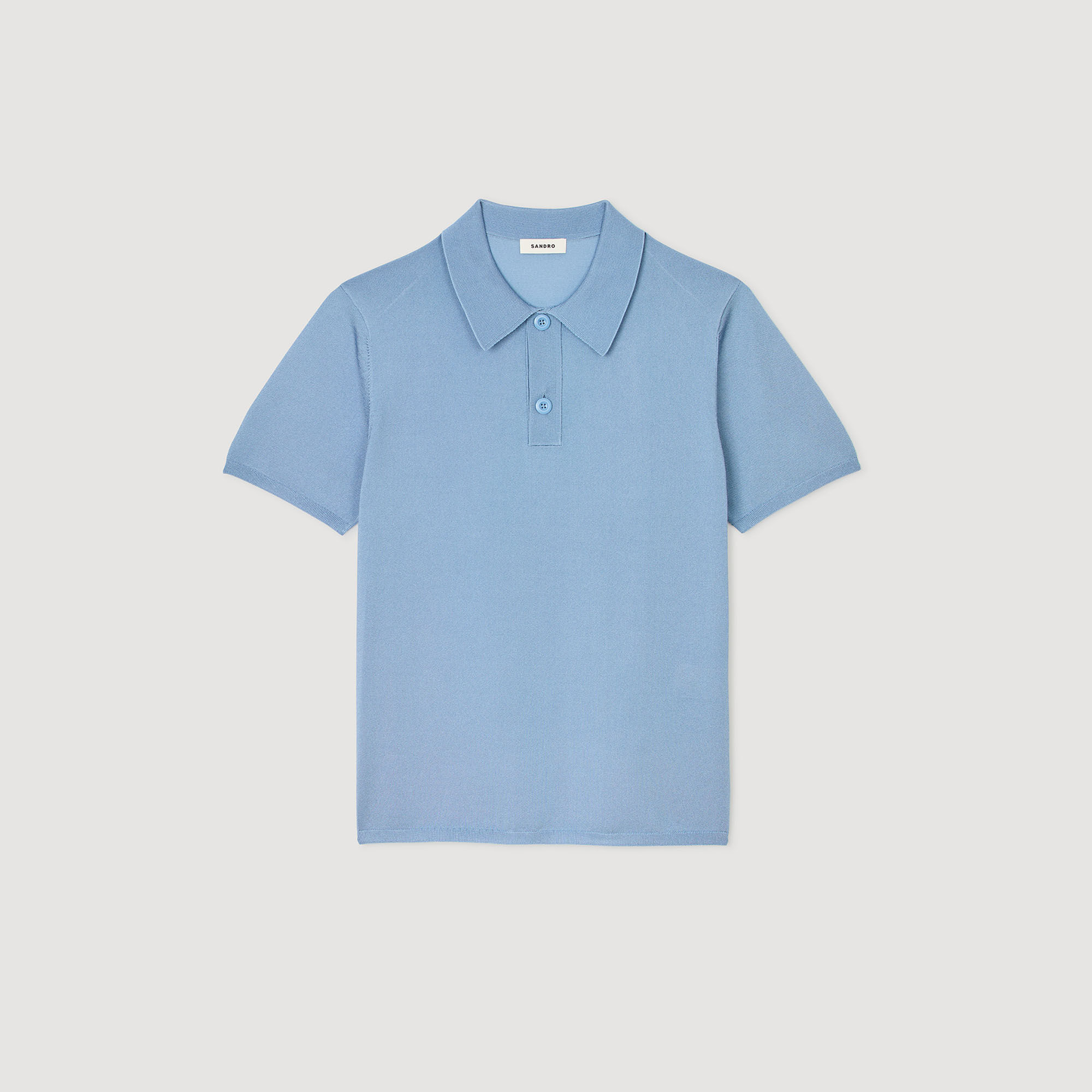 Polo in maglia a maniche corte