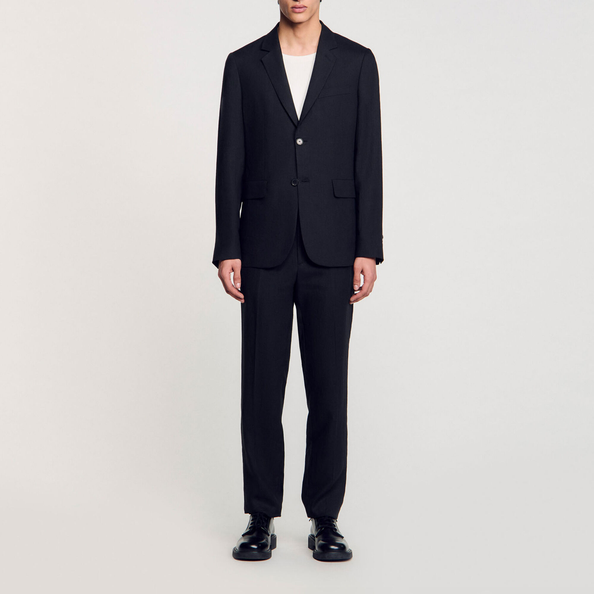 Giacca da abito oversize in lana