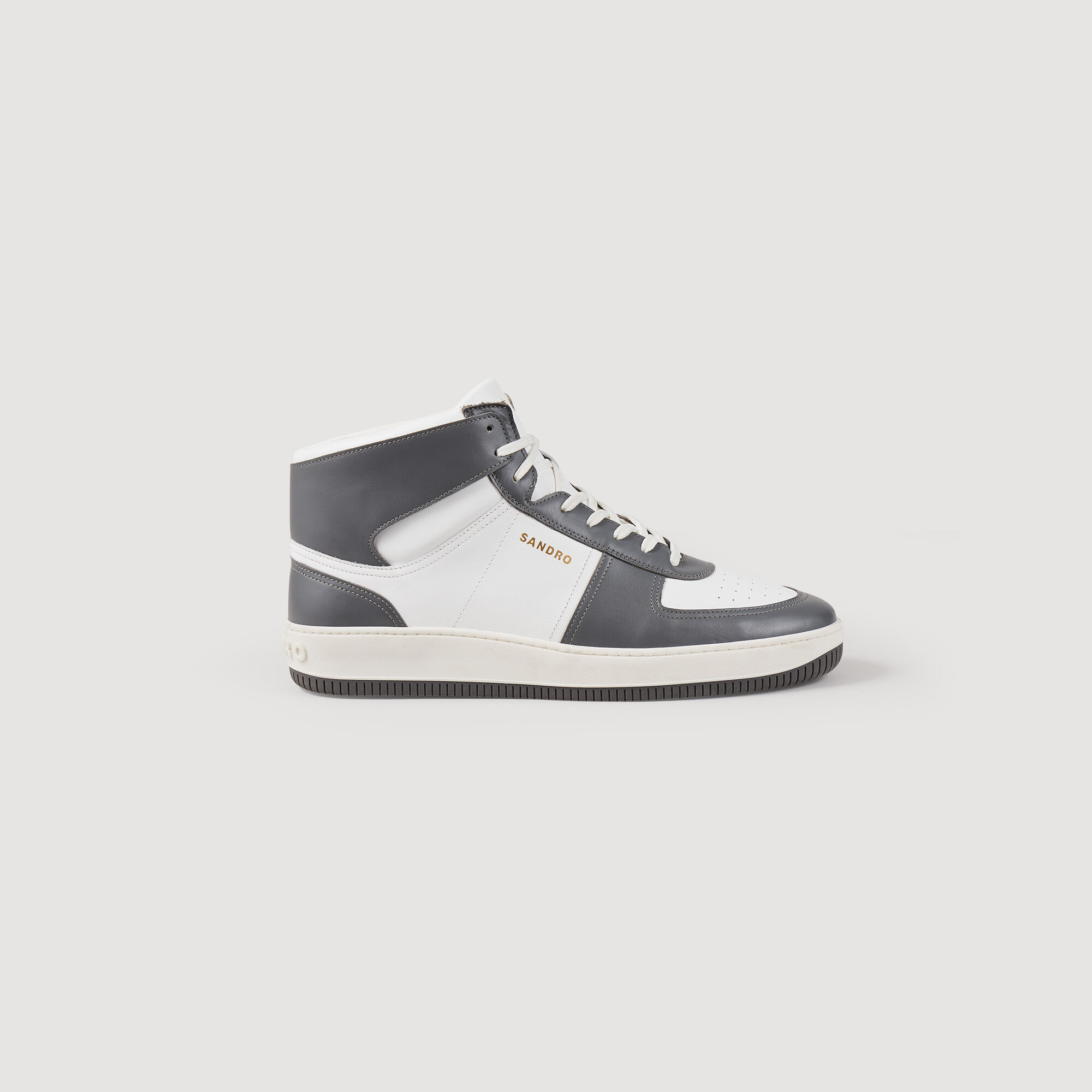 Sneaker alte in pelle
