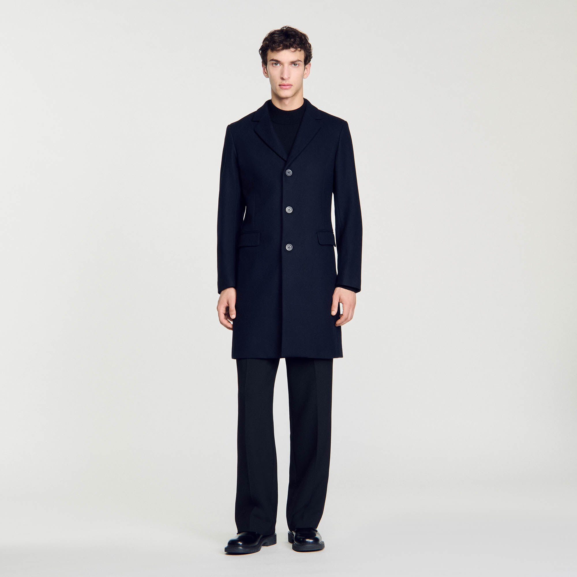 Cappotto in lana e cashmere