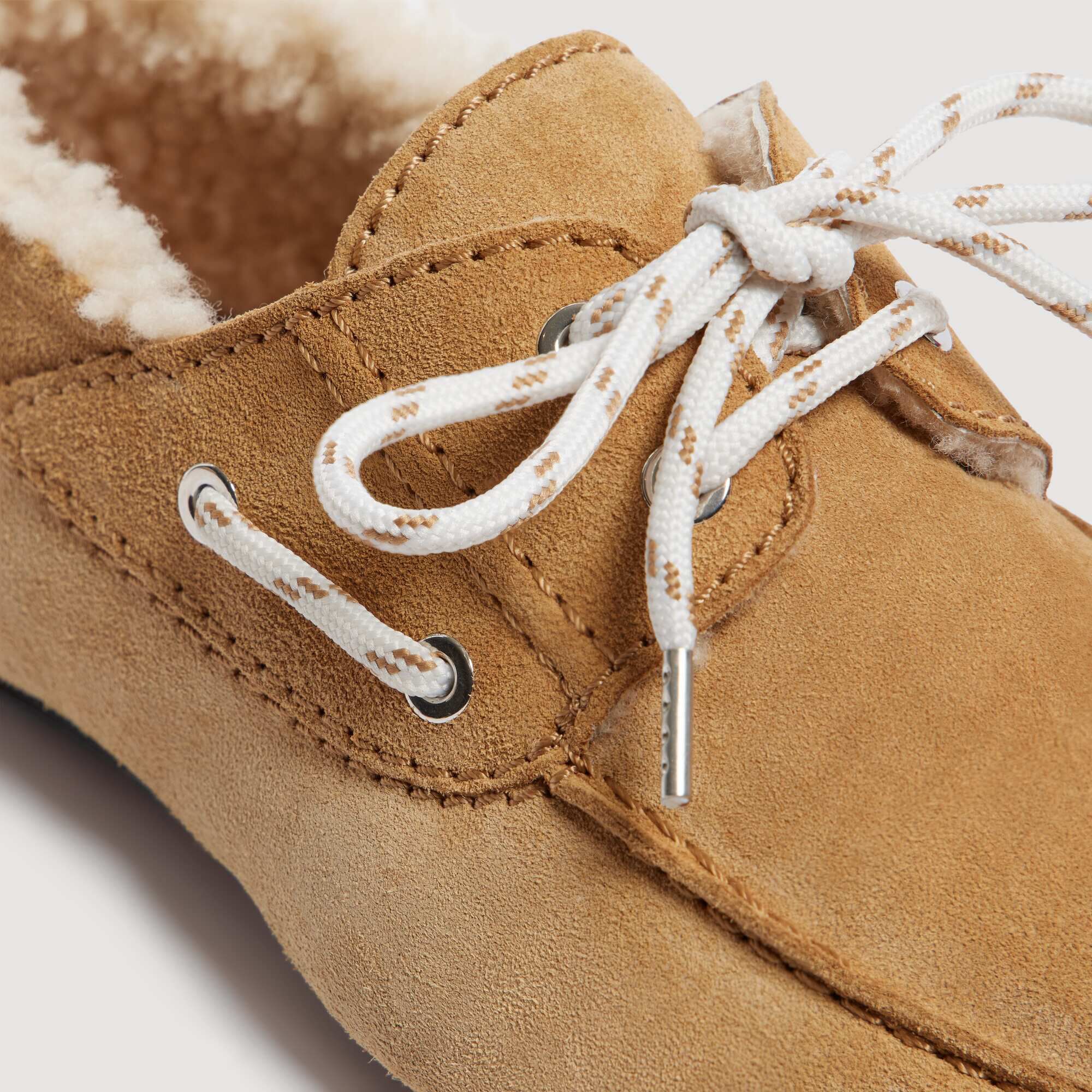 Scarpe da barca in montone - Donna | Sandro