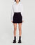 Short a vita alta in tweed
